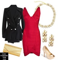 Luxe Red and Gold