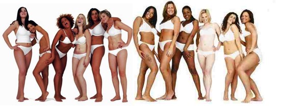 Different shapes, equally beautiful