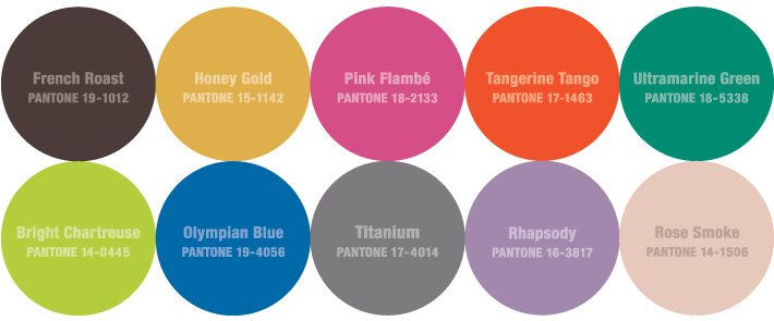 Fall 2012 Colors